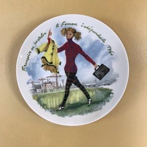 Limoges “Women of the Century” Plate - Francoise